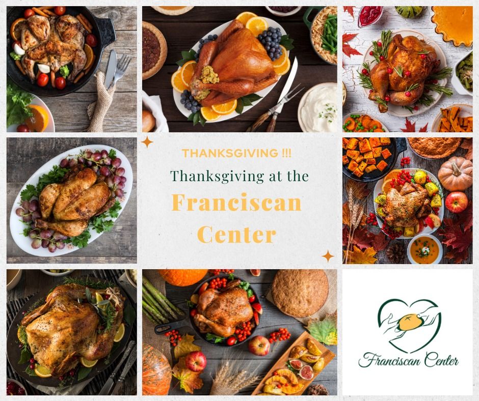 Thanksgiving Meal Service at the Franciscan Center