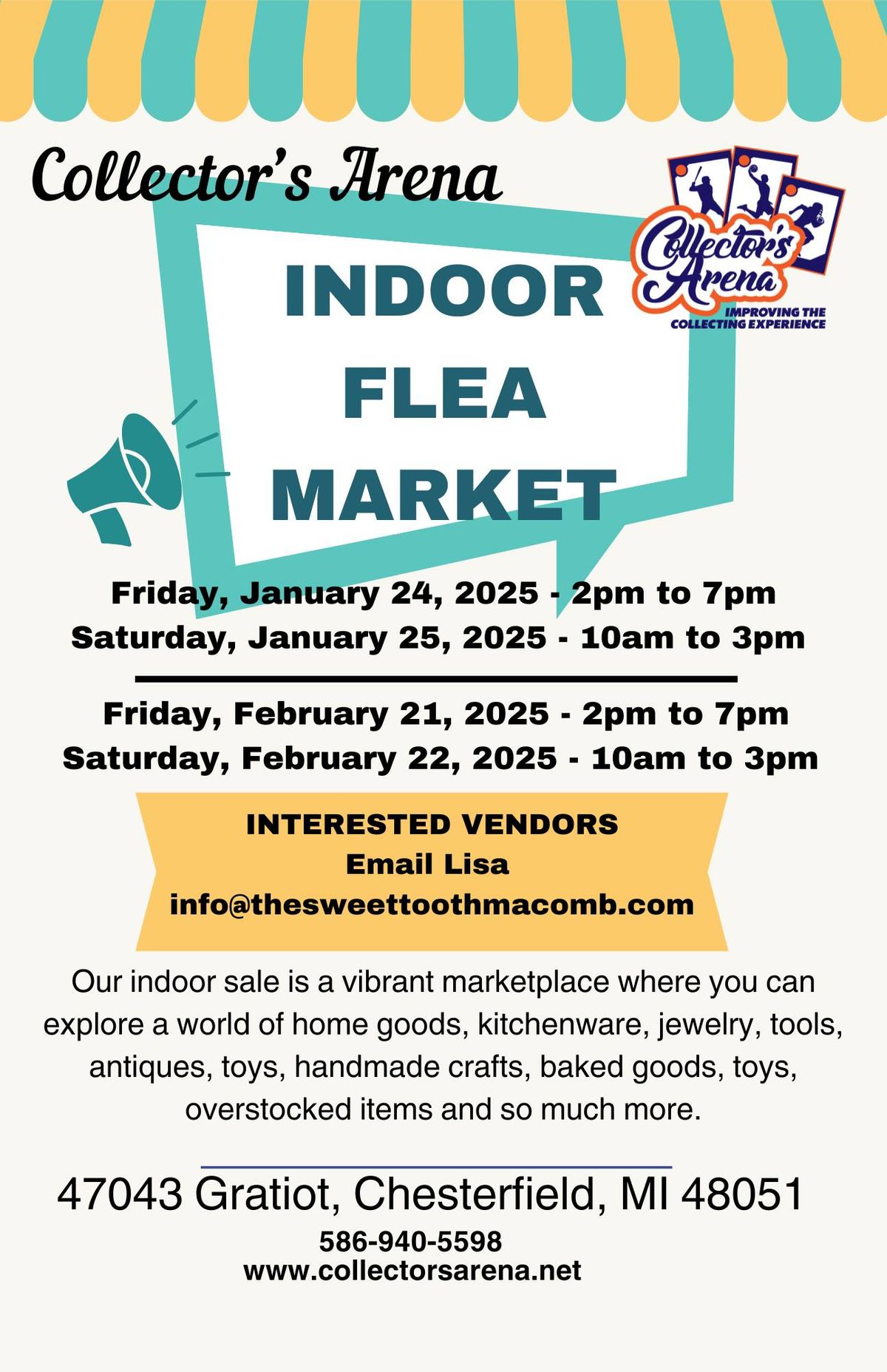 Indoor Flea Market - 2 Day Event