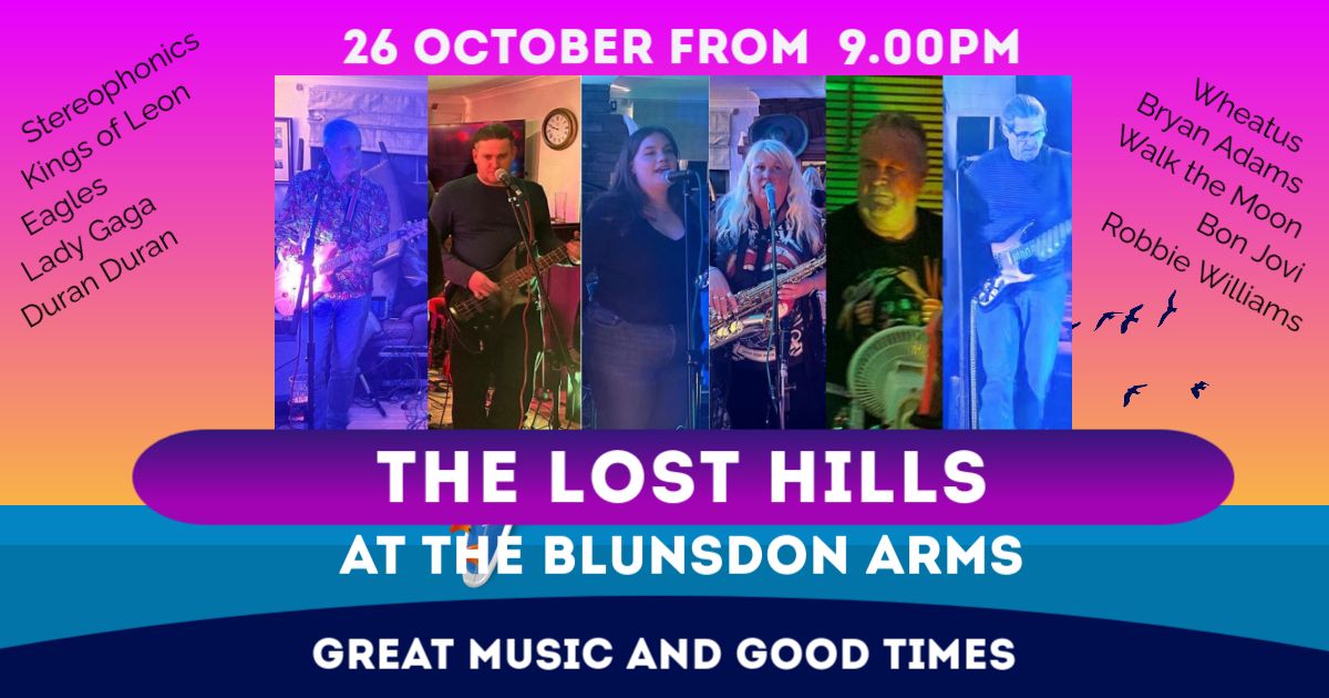 Lost Hills at the Blunsdon Arms