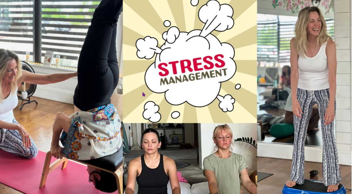 Stress Release Mastery: Vibrate, Breathe, Stretch, and Center