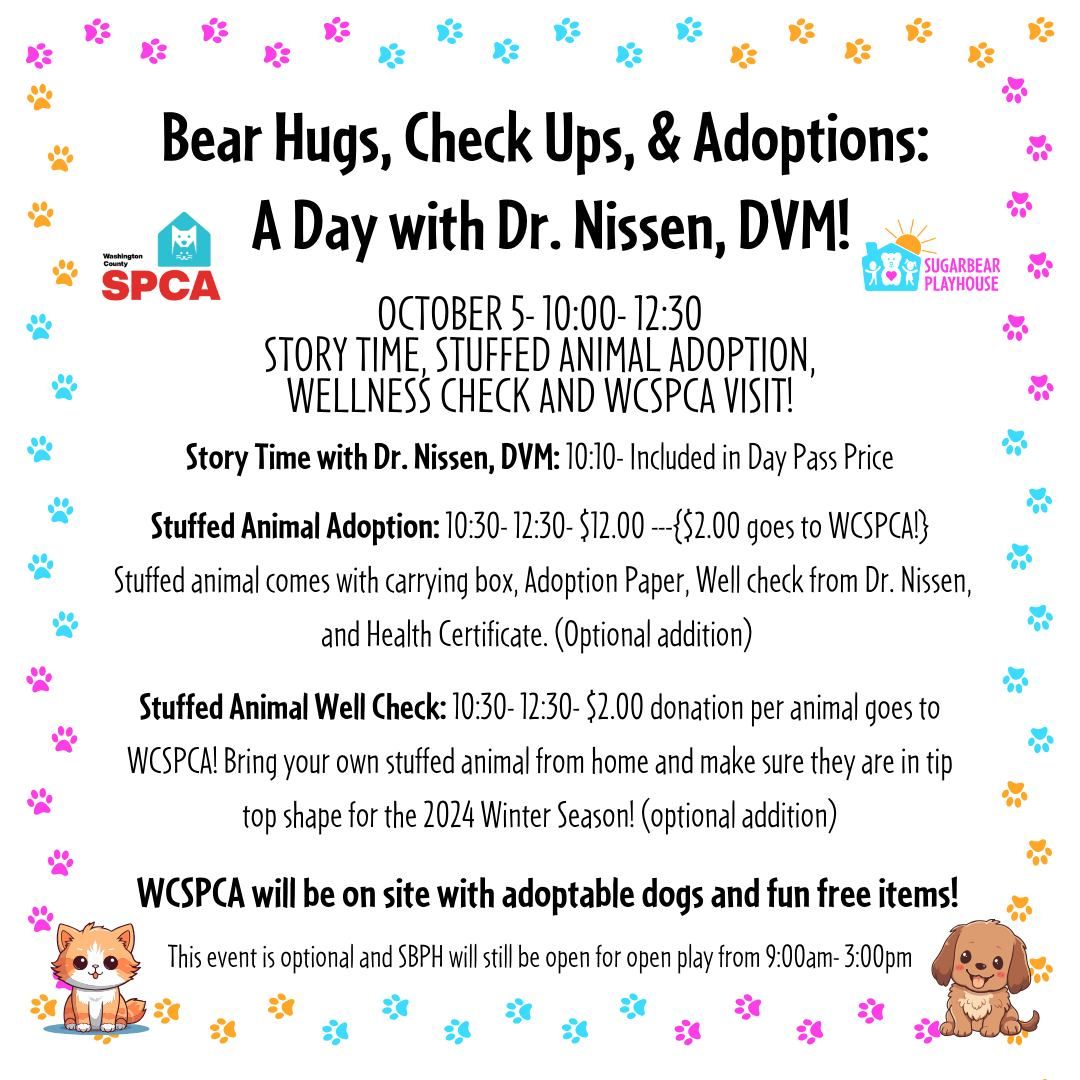 \ud83d\udc3e Bear Hugs, Check-ups, & Adoptions: A Day with Dr. Nissen, DVM \ud83d\udc3e