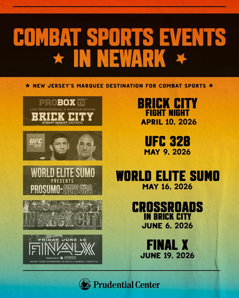 Brick City Fight Night - Crossroads in Brick City at Prudential Center
