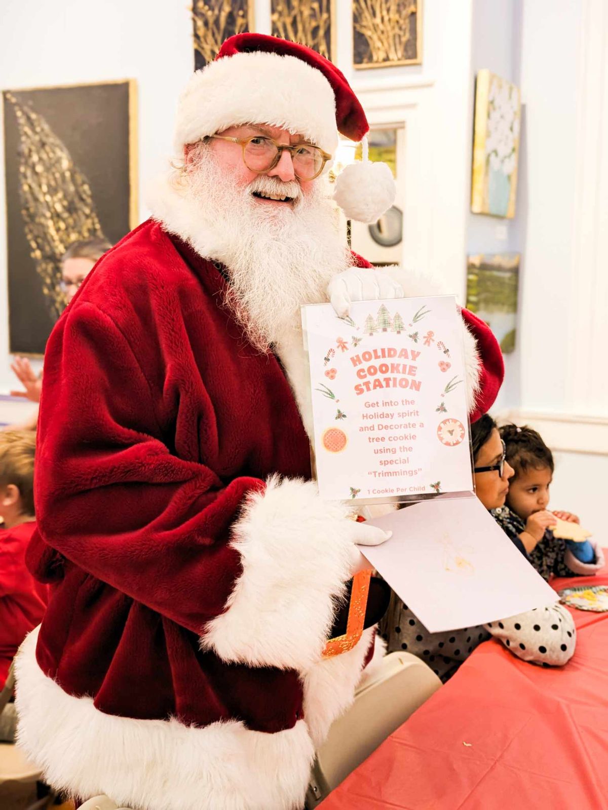 A "Sugar Coat"-ed Christmas: Cookies with Santa