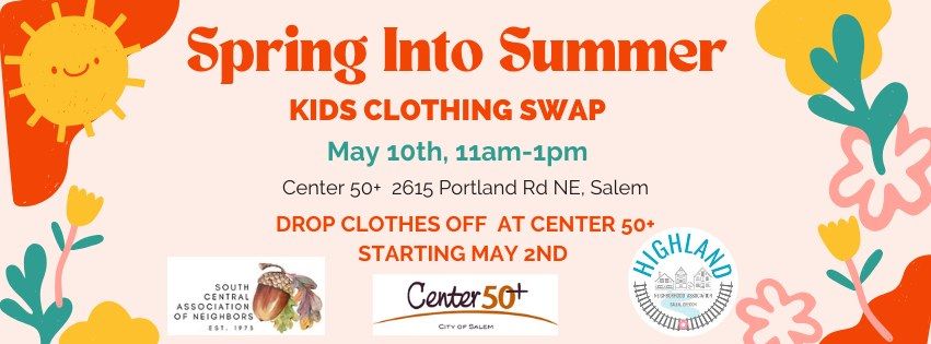 Spring Into Summer Kids Clothing Swap