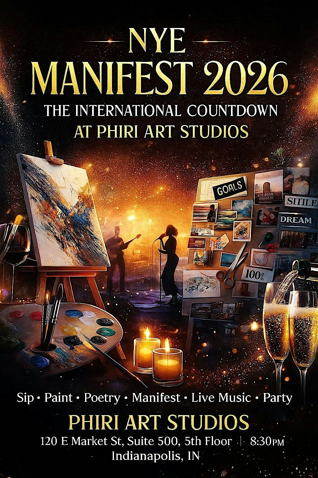 NYE MANIFEST 2026 \u2014 The International Countdown (  MUSIC BY DWANI )