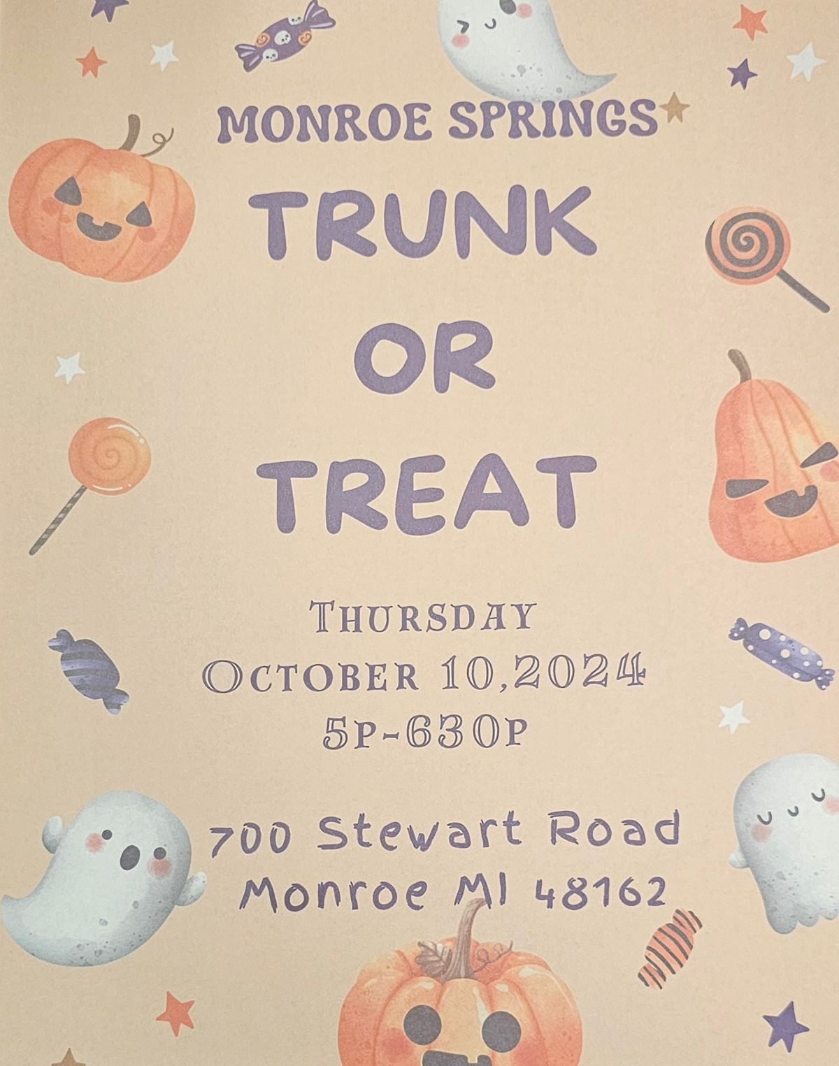 TRUNK OR TREAT