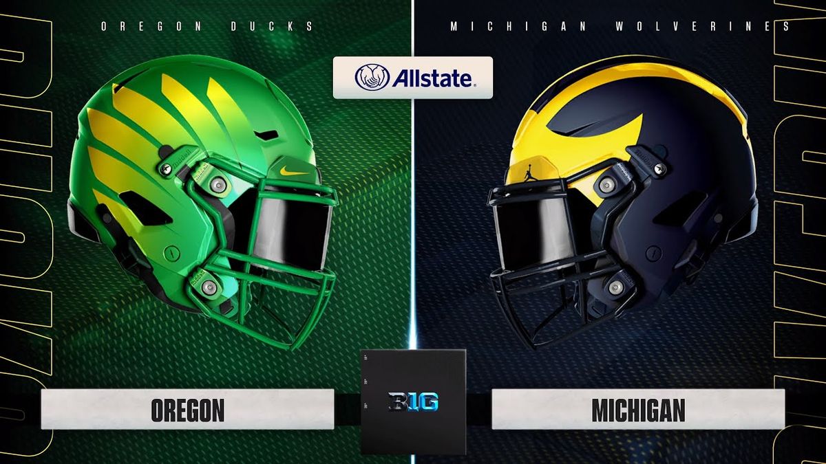 Oregon Ducks at Michigan Wolverines Football