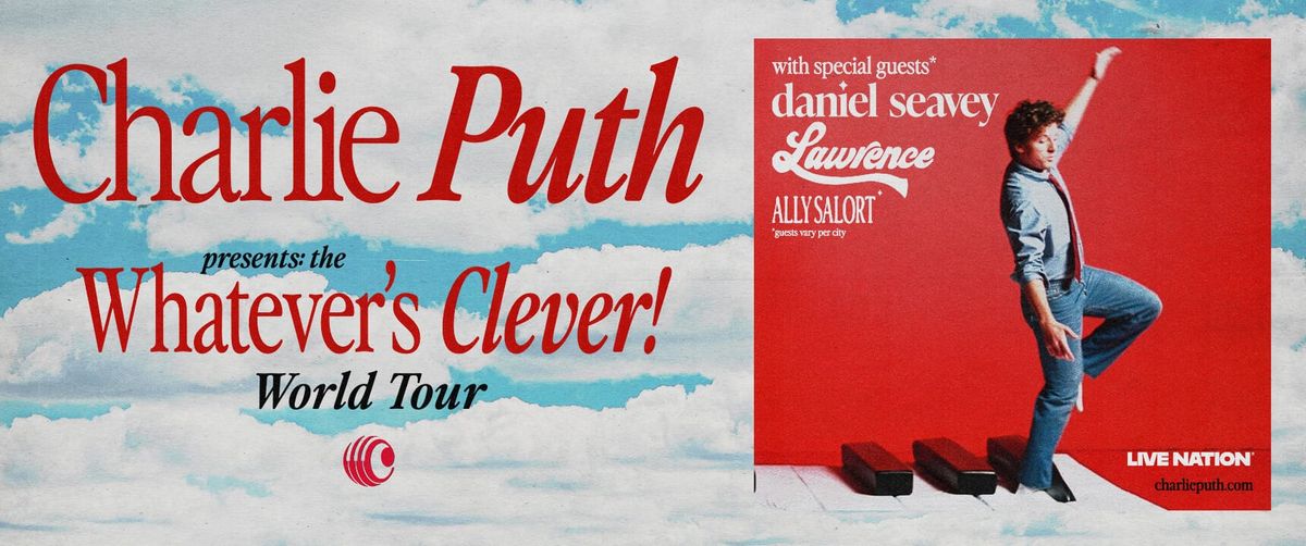 Charlie Puth Barcelona Tickets