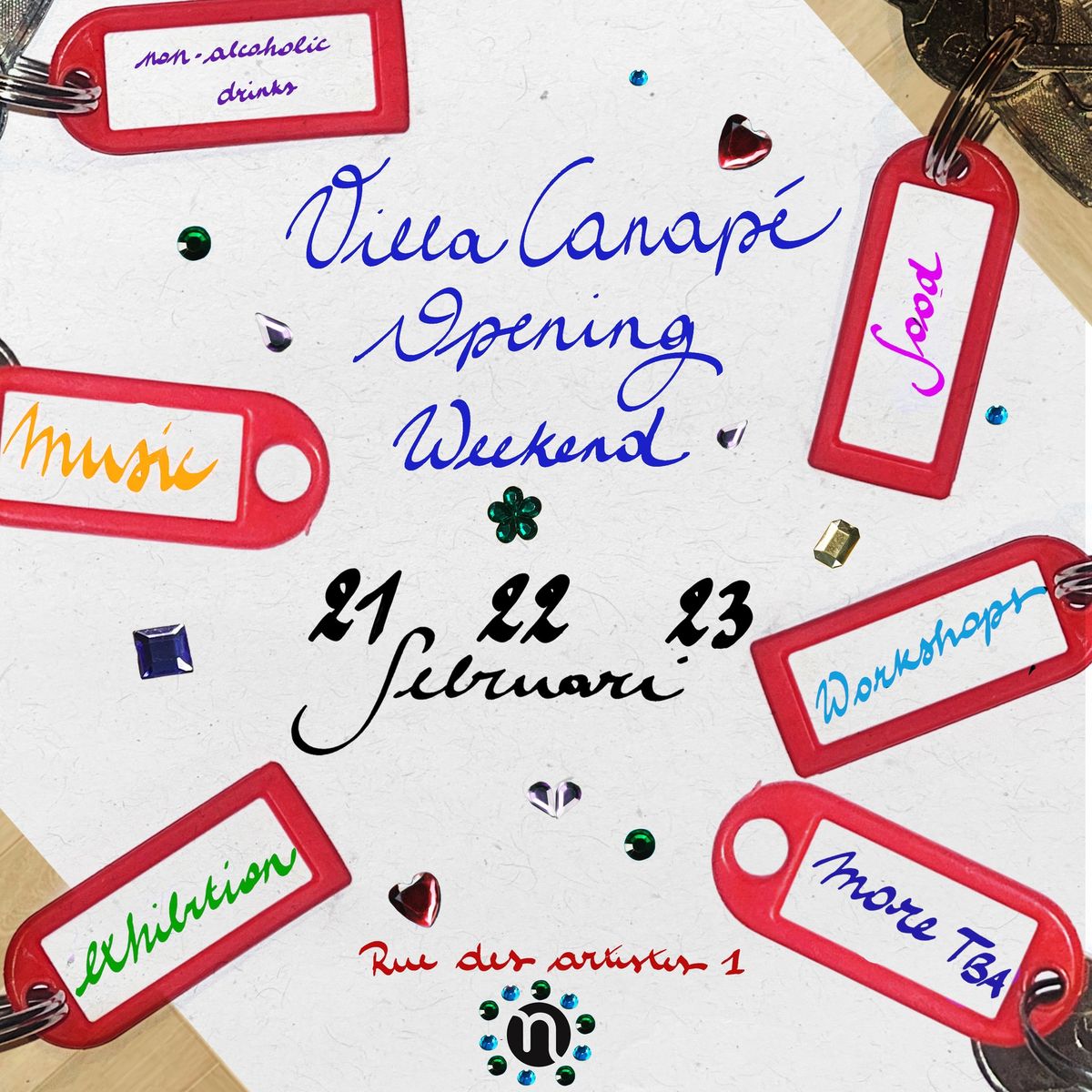 Opening weekend villa Canap\u00e9 