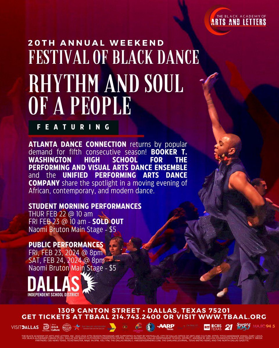 Festival of Black Dance Rhythm and Soul of A People