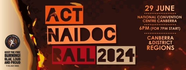 2024 ACT NAIDOC AWARDS BALL - TICKET SALES