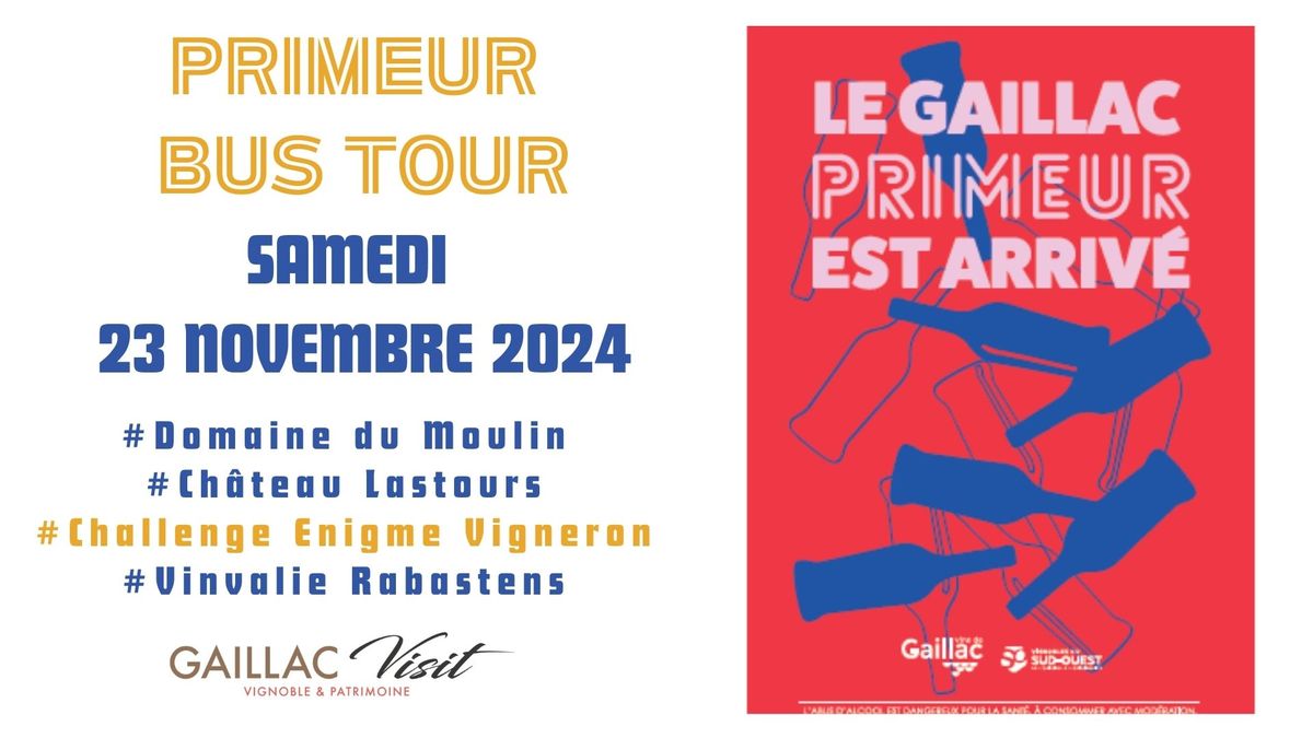 Primeur Bus Tour 2024