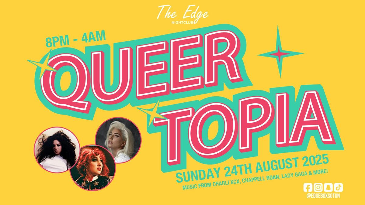Queertopia - Free entry before Midnight!