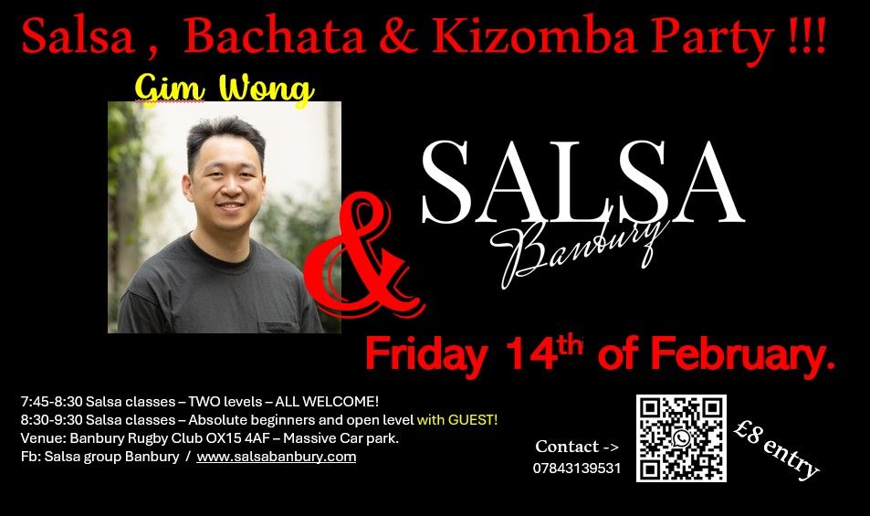 Salsa, Bachata & Kizomba party!