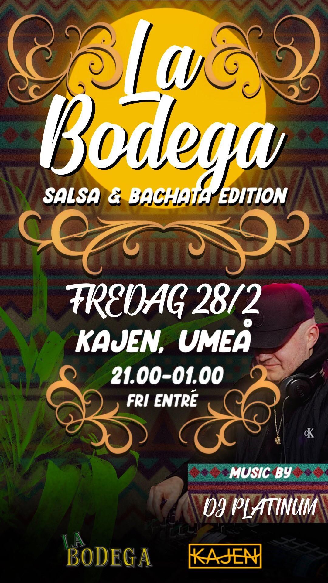 \u2b50\ufe0fLA BODEGA - Salsa & Bachata Edition\u2b50