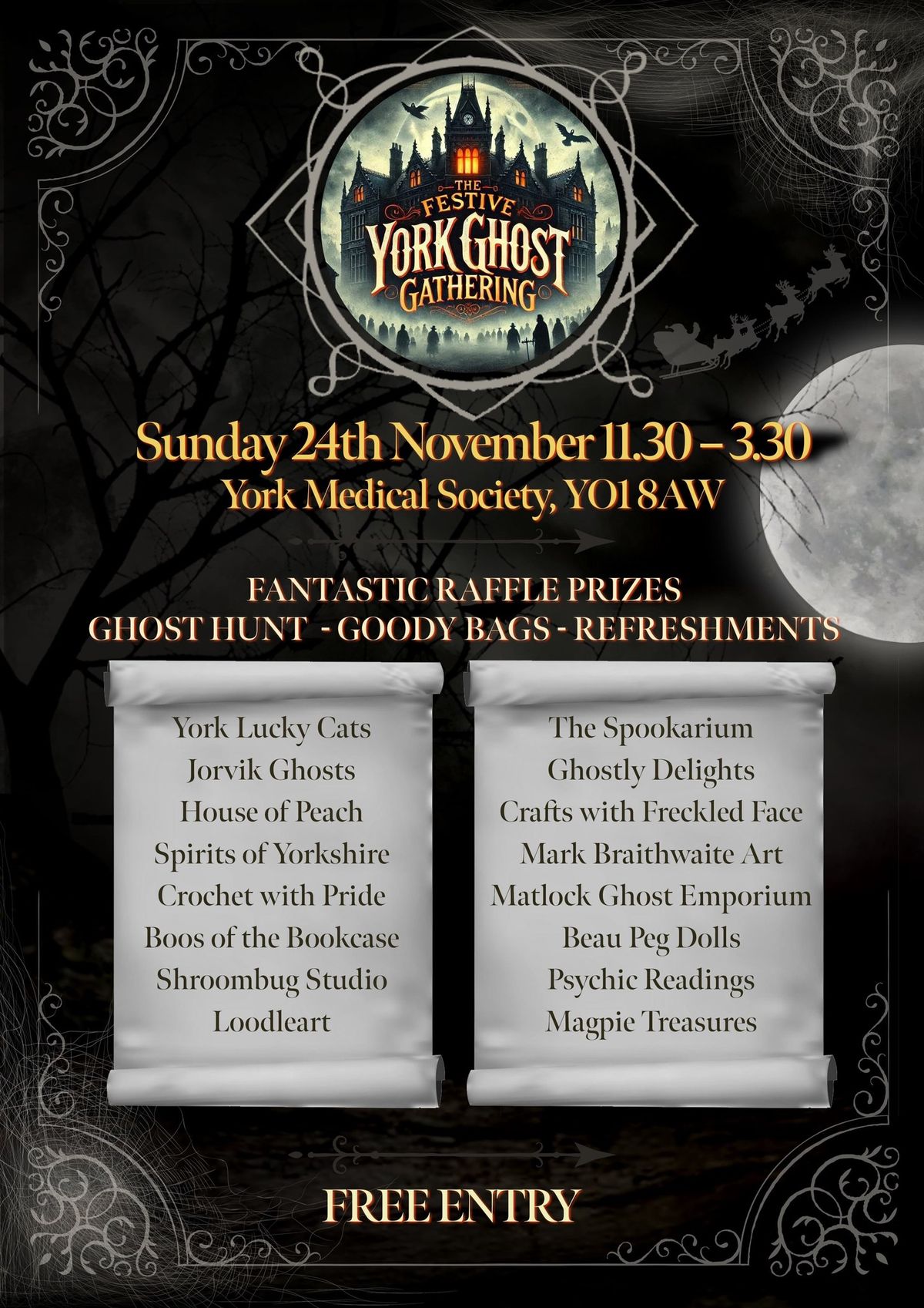 The Festive York Ghost Gathering