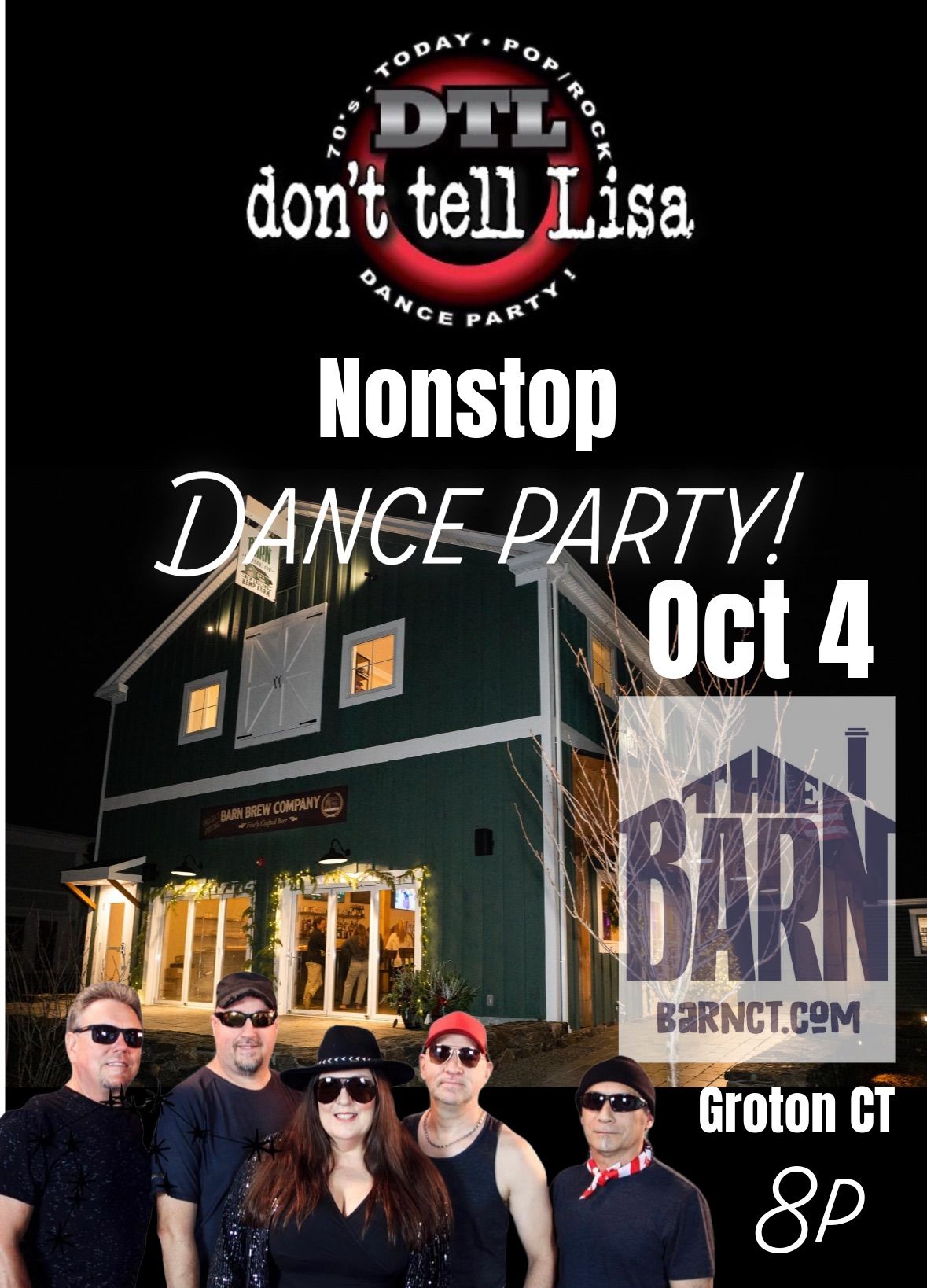 Don\u2019t Tell Lisa @ The Barn