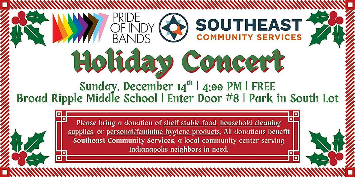 Pride of Indy Bands Holiday Concert