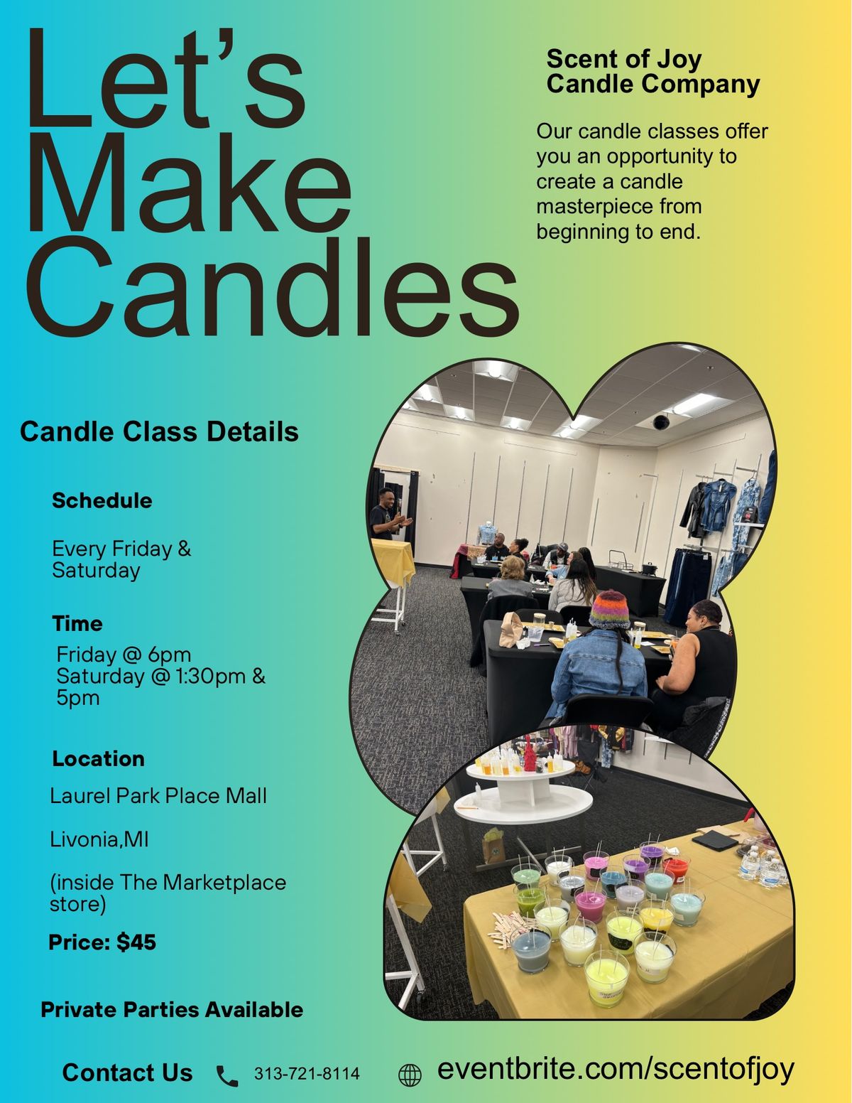 Candle Making Class