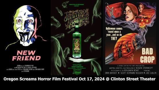 Oregon Screams Horror Film Festival Fall 2024