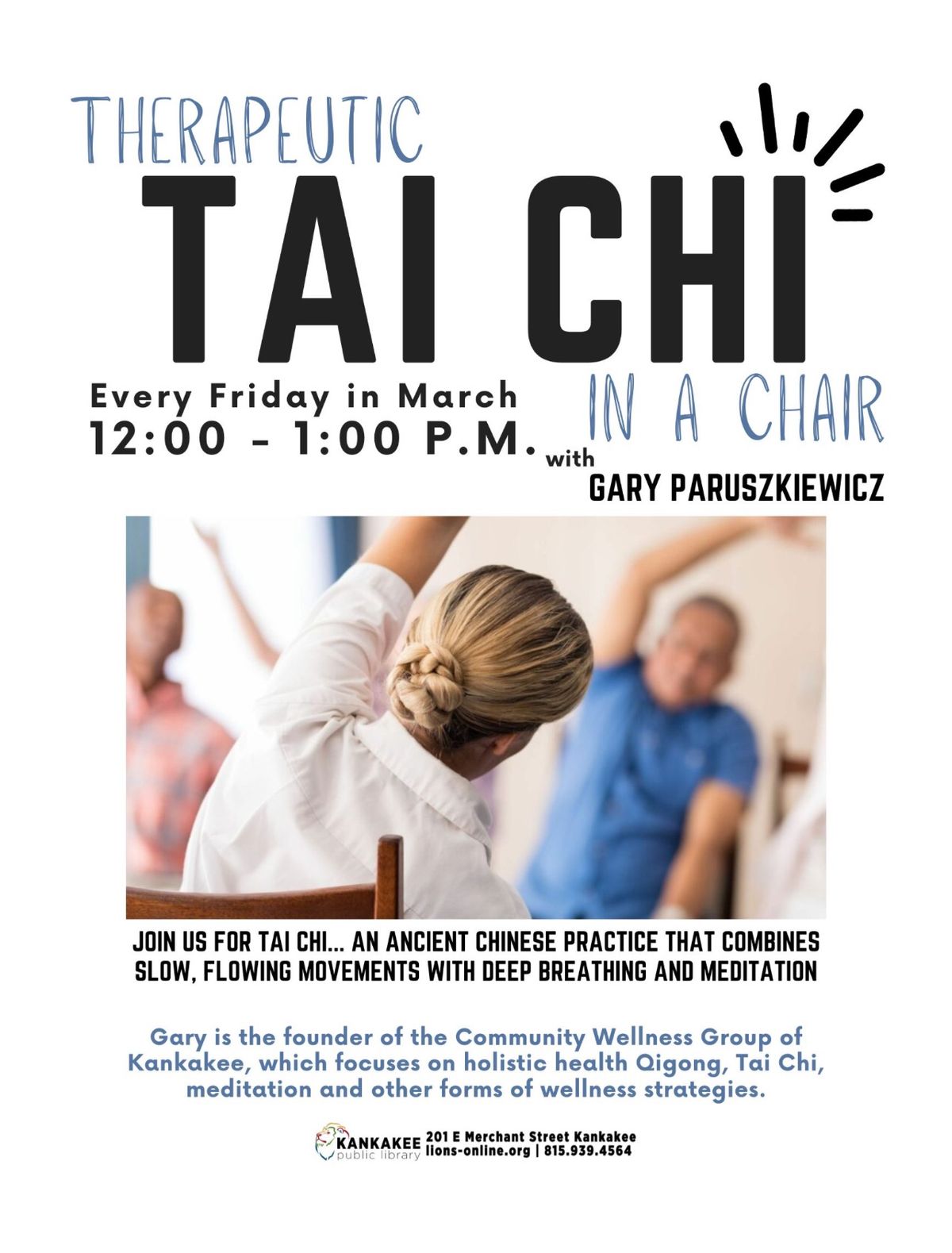 Therapeutic Tai Chi in a Chair