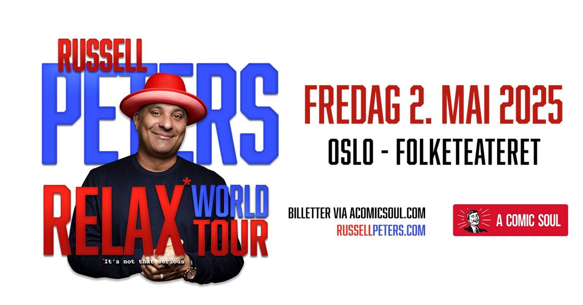 Russell Peters: RELAX World Tour \u2013 Oslo