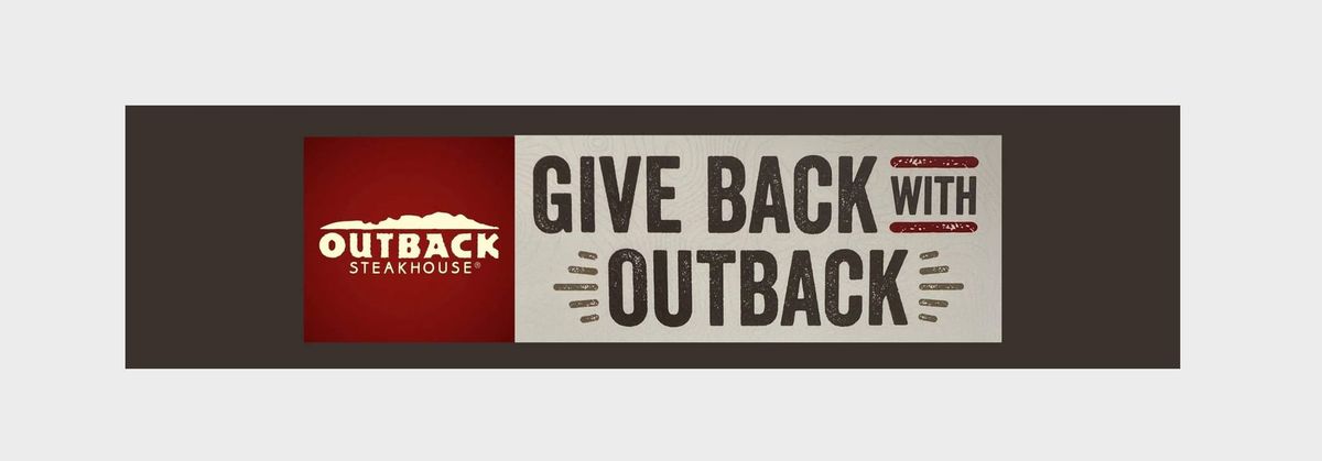 "GIVE BACK WITH OUTBACK"