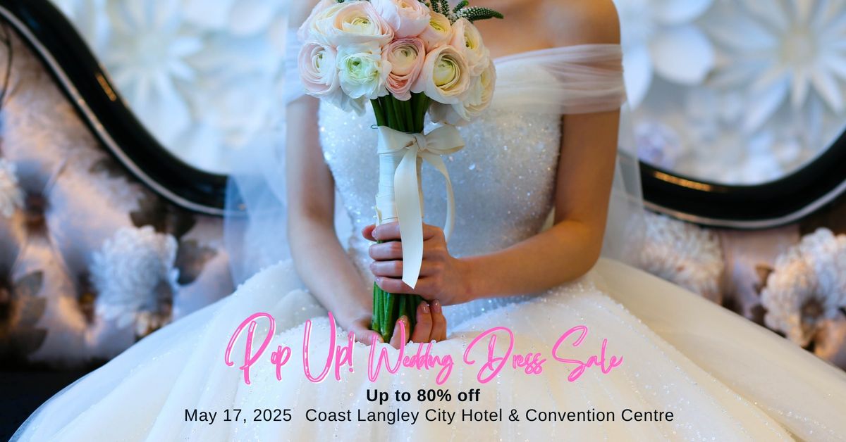 Langley Pop Up Wedding Dress Sale