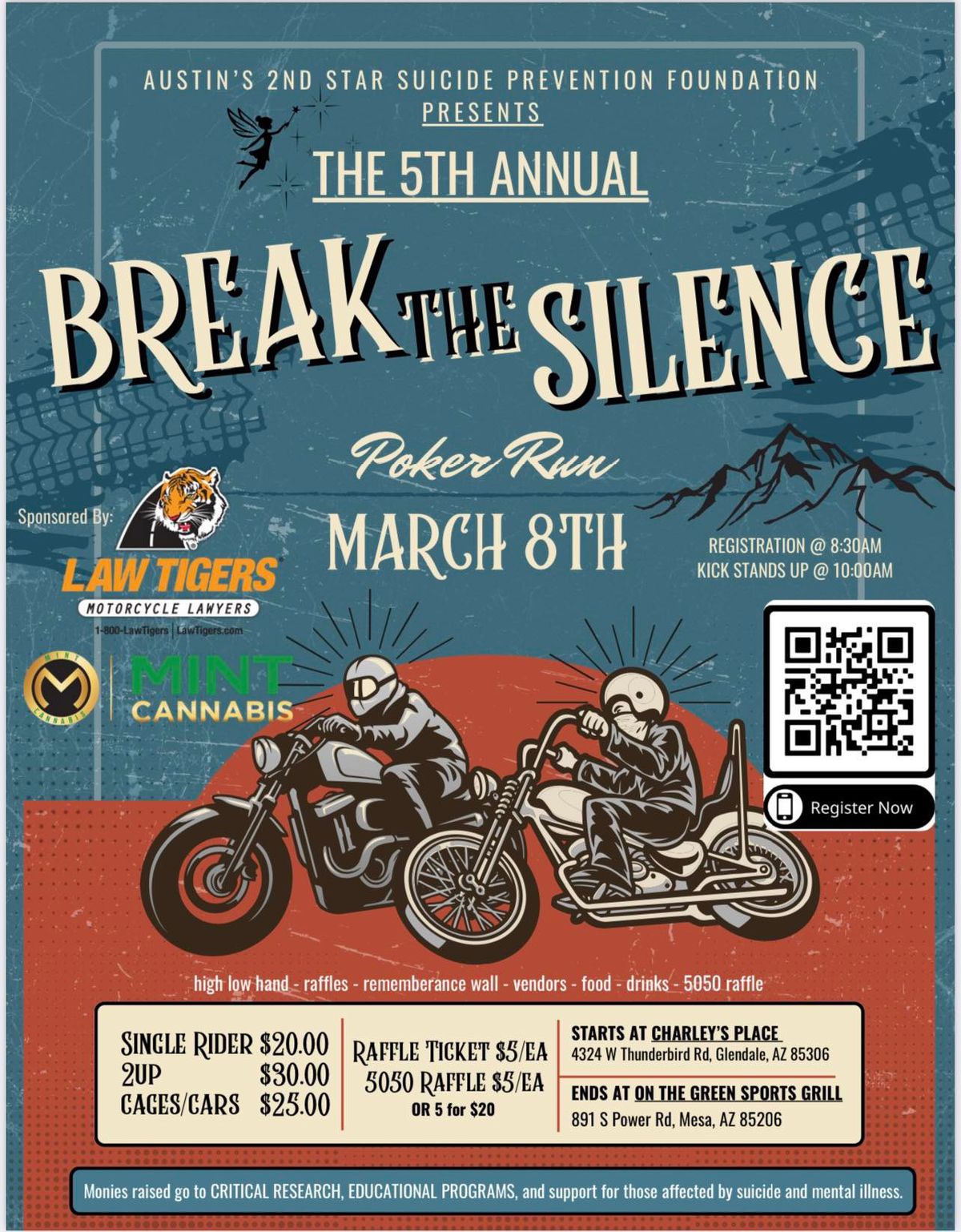 Break The Silence Poker Run!