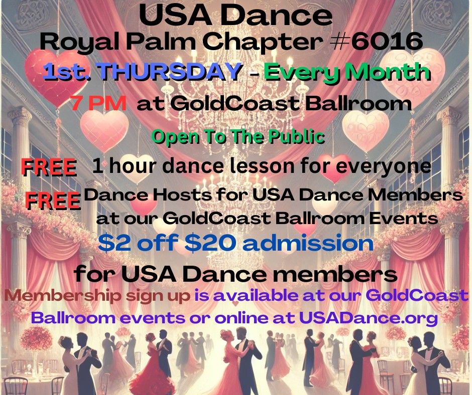 1st Thursday Of EVERY Month Dance - Open To The Public