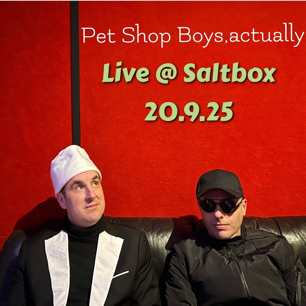 Pet Shop Boys, actually: Live & Satlbox Nottingham