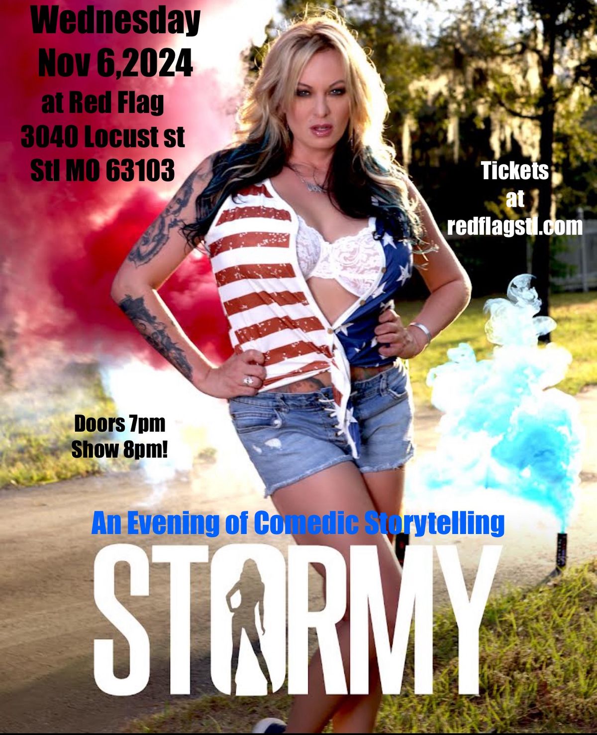 An Evening With STORMY DANIELS at Red Flag