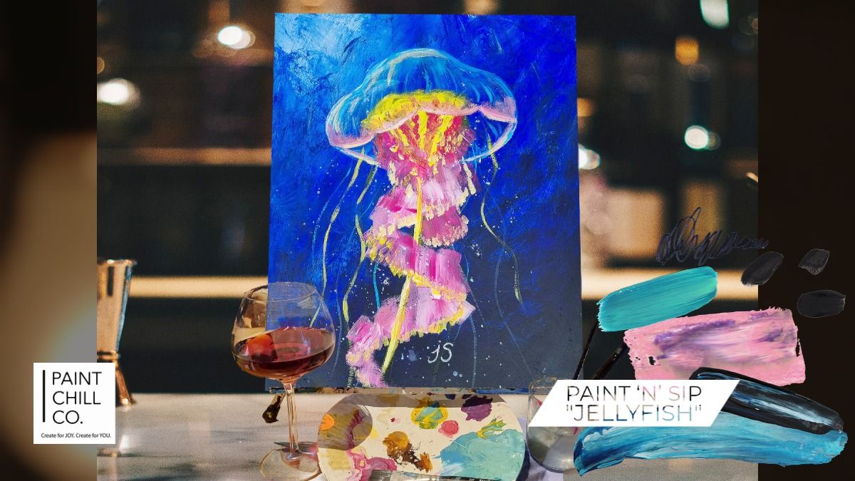 Portsmouth Paint 'n' Sip - "Jellyfish"