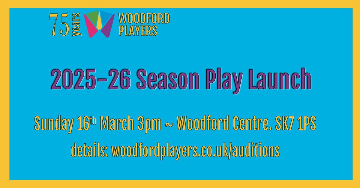 2025-26 Play Season Launch