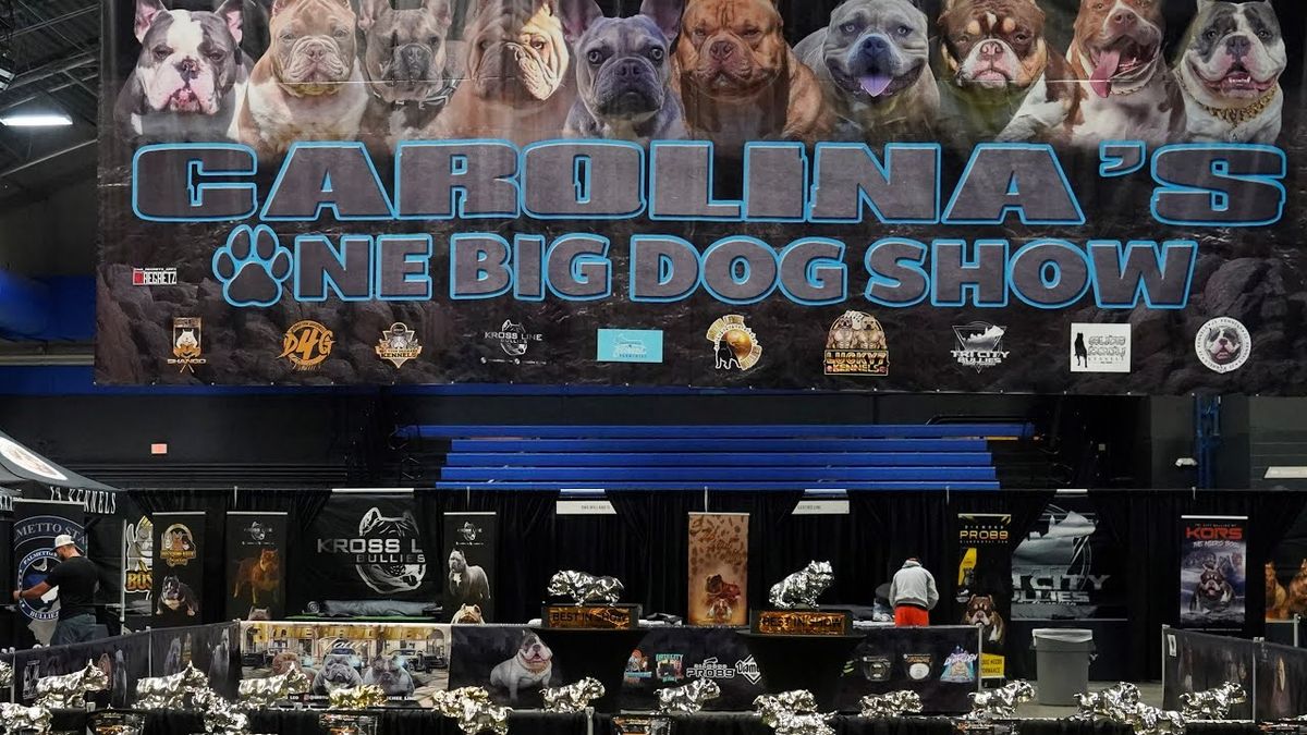 Carolinas One Big Dog Show at First Horizon Coliseum at Greensboro Complex