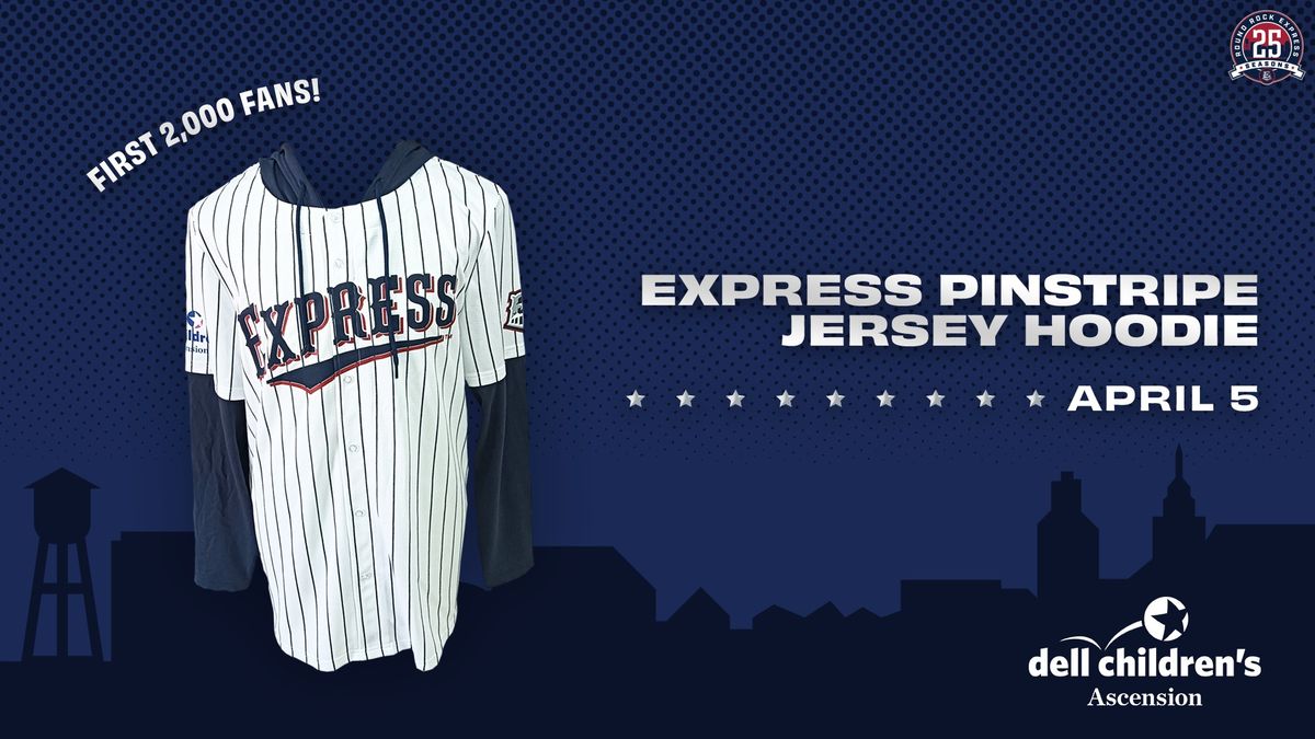 April 5: Express Long-Sleeve Jersey Hoodie Giveaway