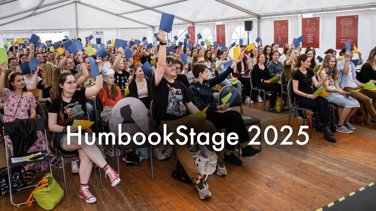 HumbookStage na Sv\u011bt\u011b knihy Praha 2025