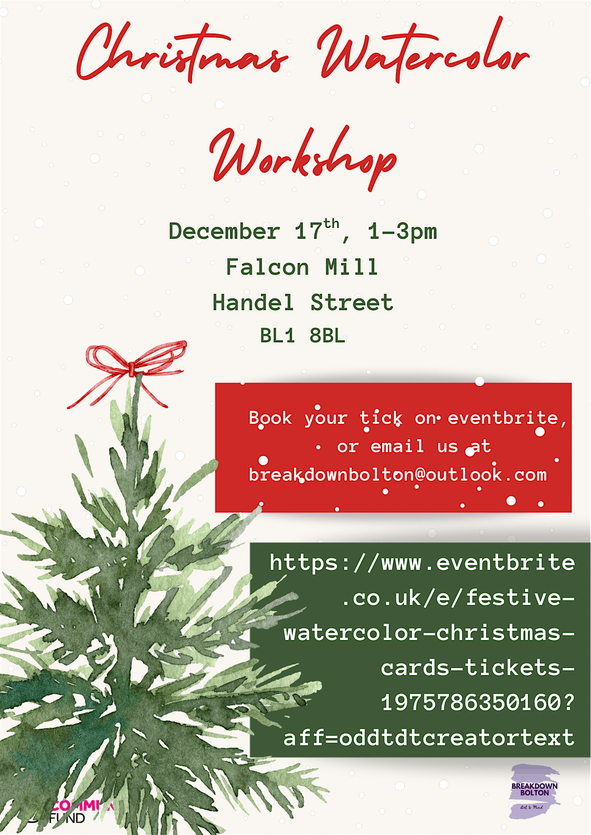 Festive Watercolor Christmas Cards