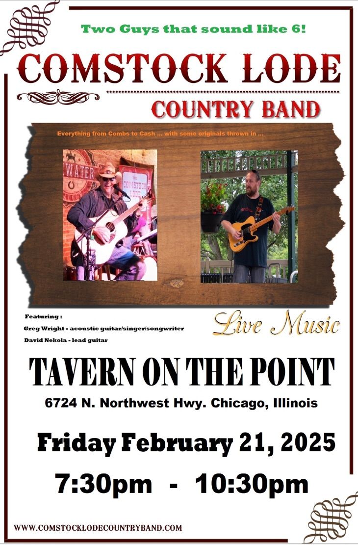 Comstock Lode Country-Duo at Tavern On The Point 