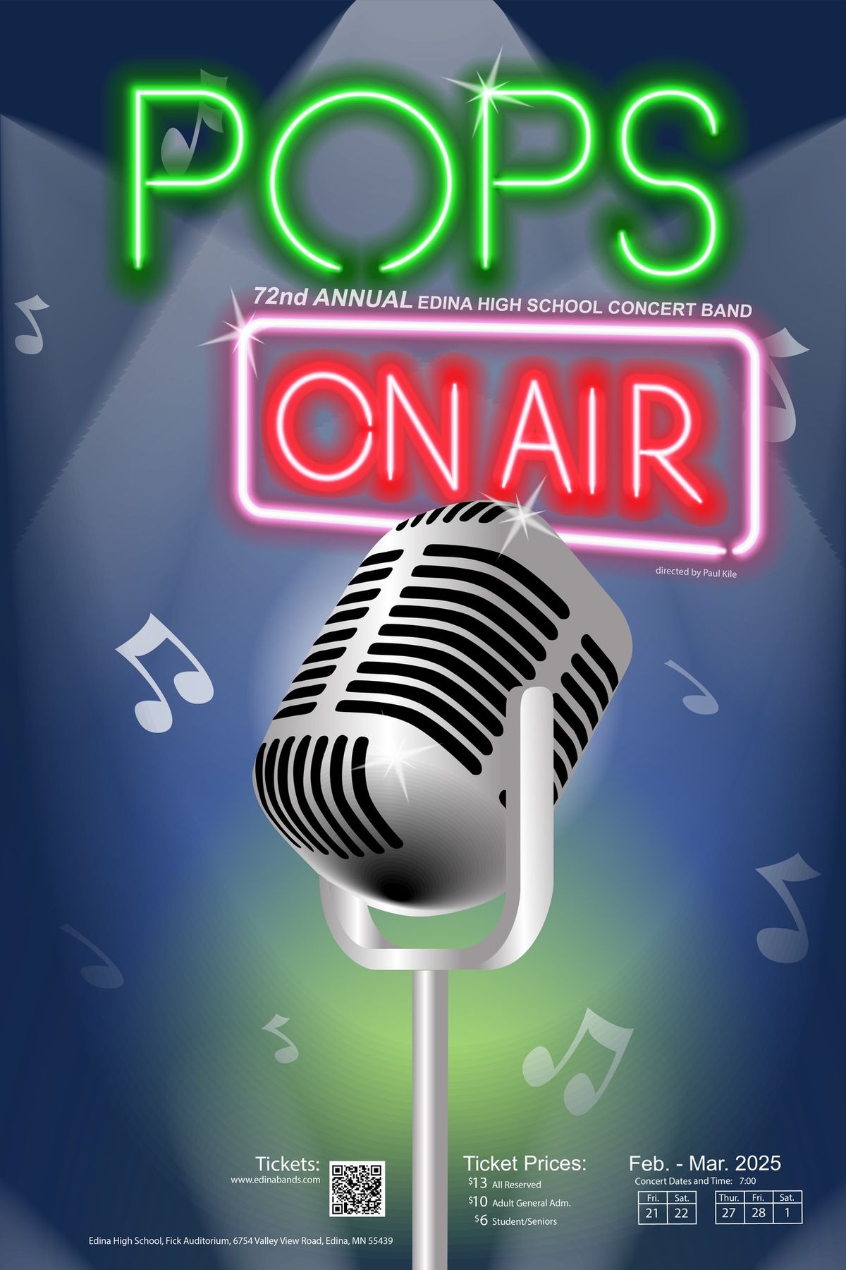 72nd Annual POPS Concert:  "POPS On Air"