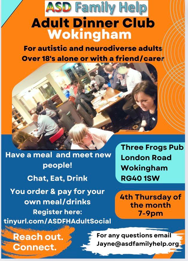 Adult Dinner Club Wokingham