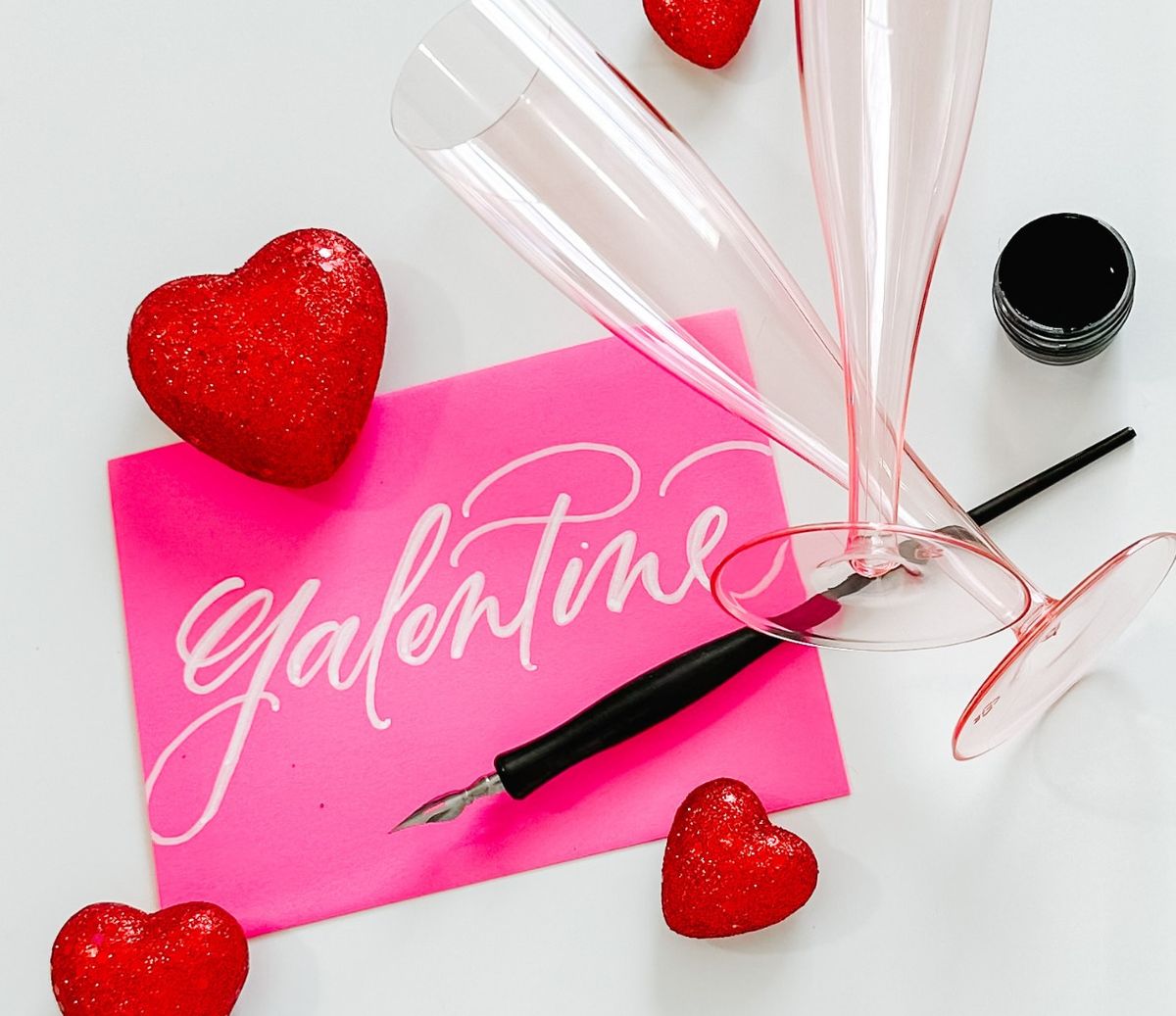 Galentine\u2019s Day Beginner Calligraphy Class at Cushwa & Rad Pies Taproom