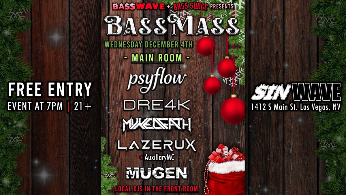 BASSWAVE + Bass Surge presents BassMass