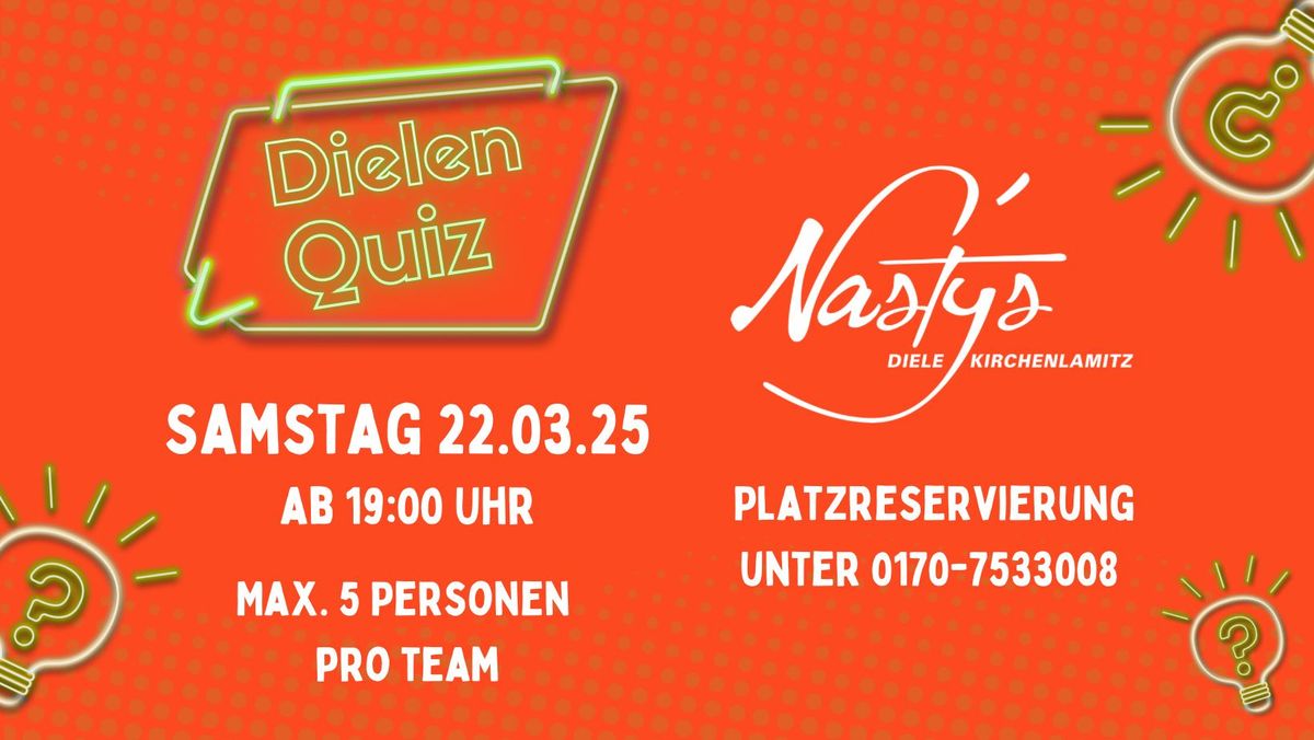 Der 3. Quizabend in Nasty\u2018s Diele \/ Sa. 22.03.\/ ab 19:00 Uhr