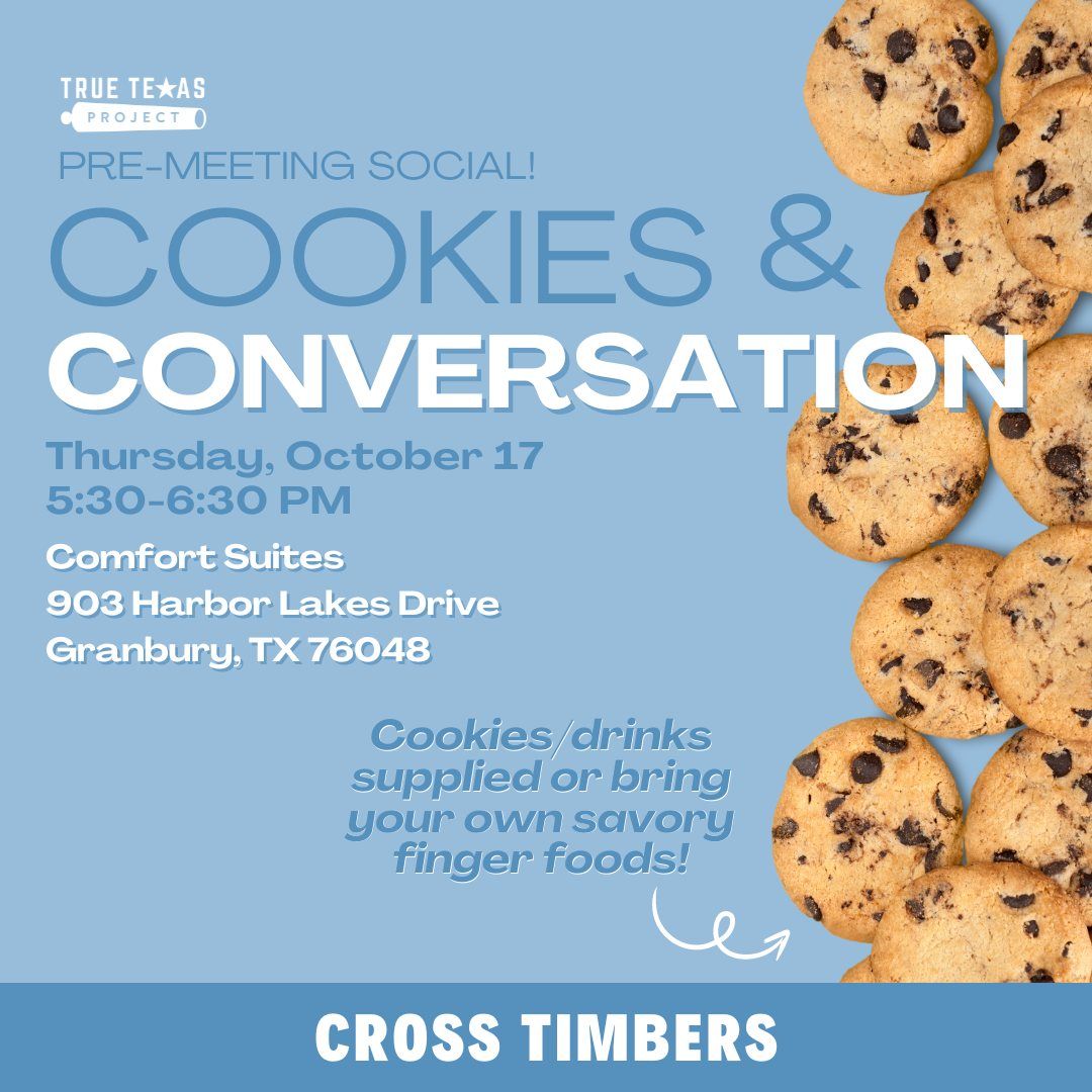 (Cross Timbers) Pre-Meeting Cookie Social