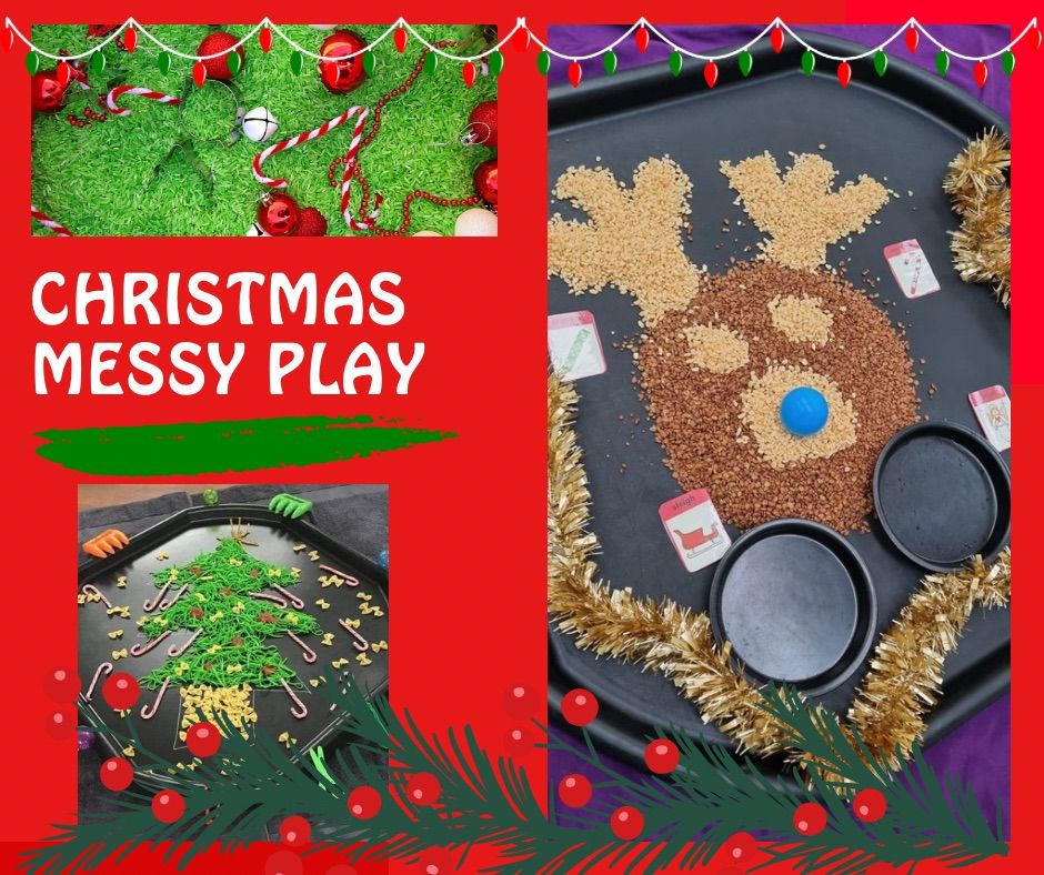 Christmas Messy Play 