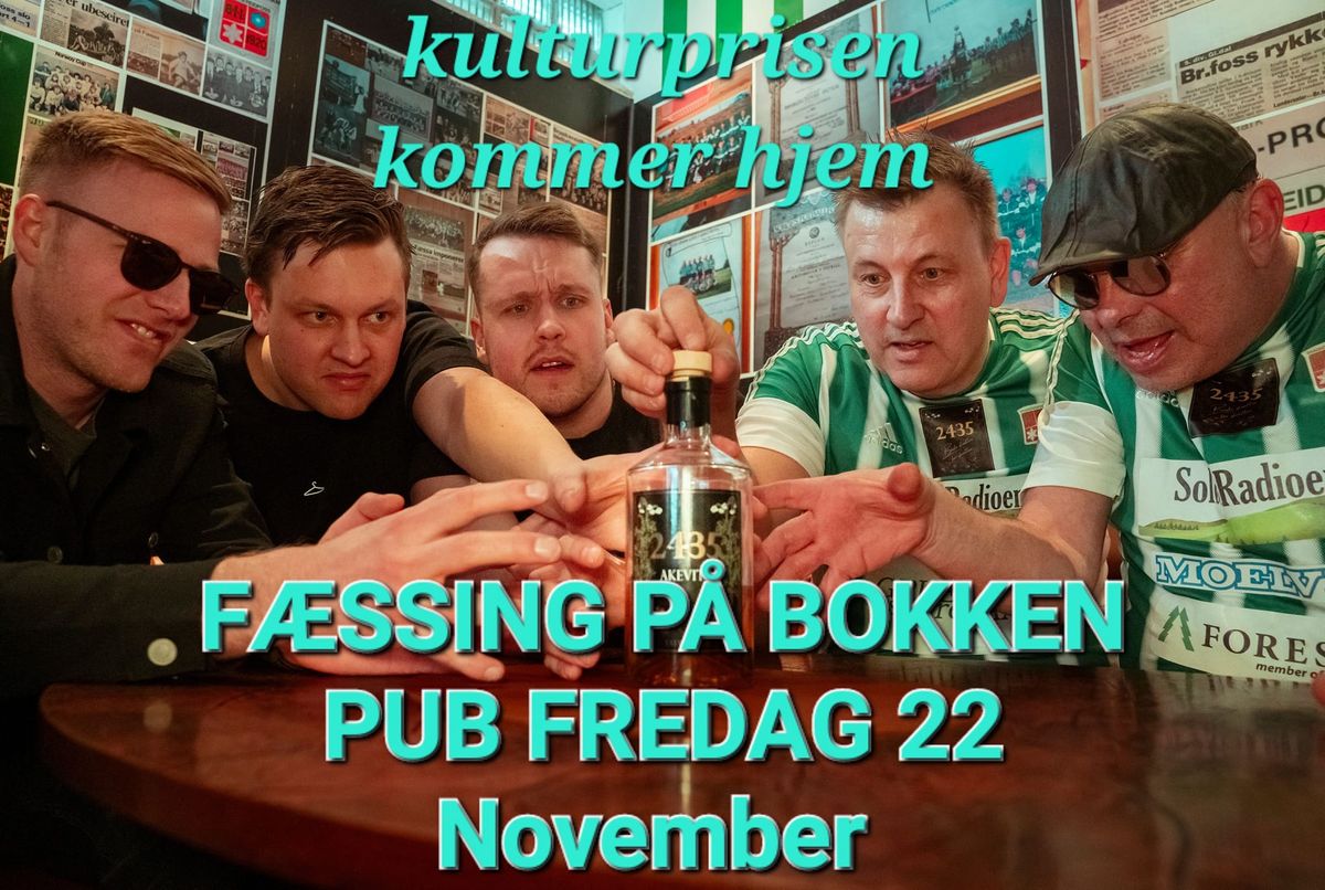 F\u00c6SSING OG BRIGITTE AND THE DUSTY TRAILS P\u00c5 BOKKEN PUB 22 NOVEMBER 