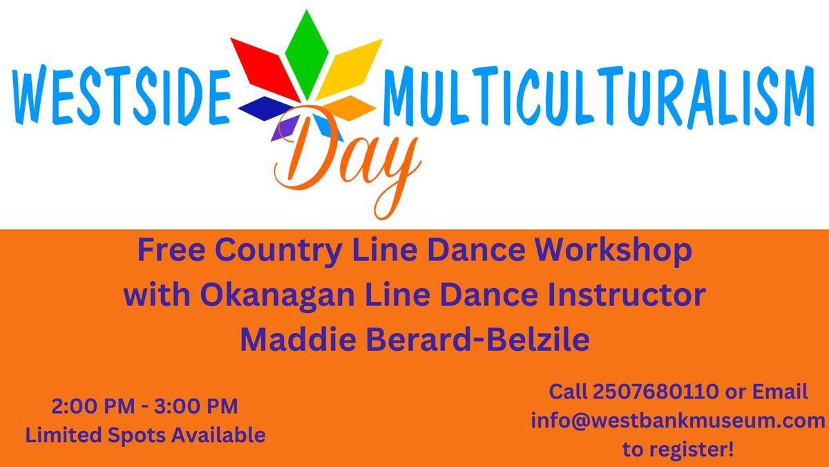 Country Line Dance Workshop at the Westside Multiculturalism Day