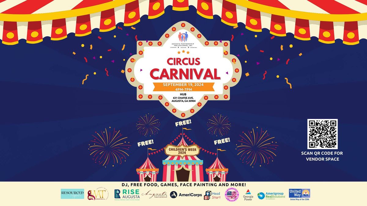 2024 Children\u2019s Week: Circus Carnival