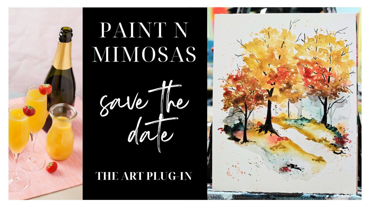 Paint n Mimosas - Fall Watercolor